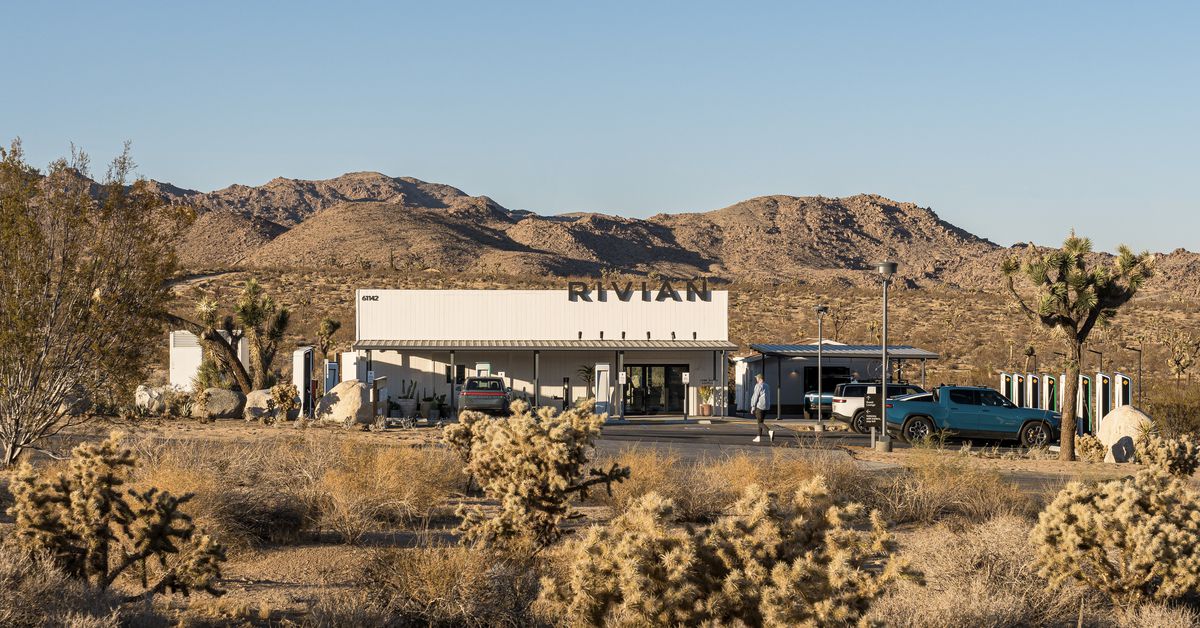 rivian-ev-charging-network-access
