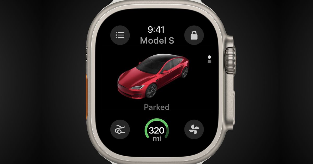 tesla-apple-watch-app